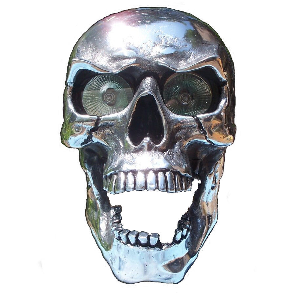 Skull Motorcycle Headlight Decoration - Street Dreams USA