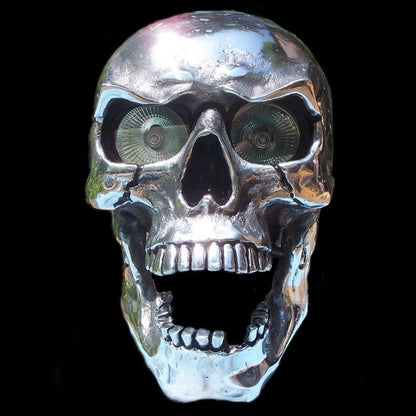 Skull Motorcycle Headlight Decoration - Street Dreams USA