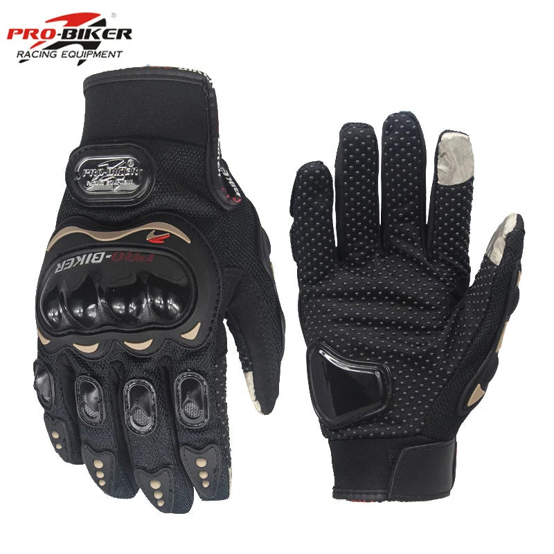 PRO Biker Full Finger Motorcycle Waterproof Gloves - Bike Gears Online