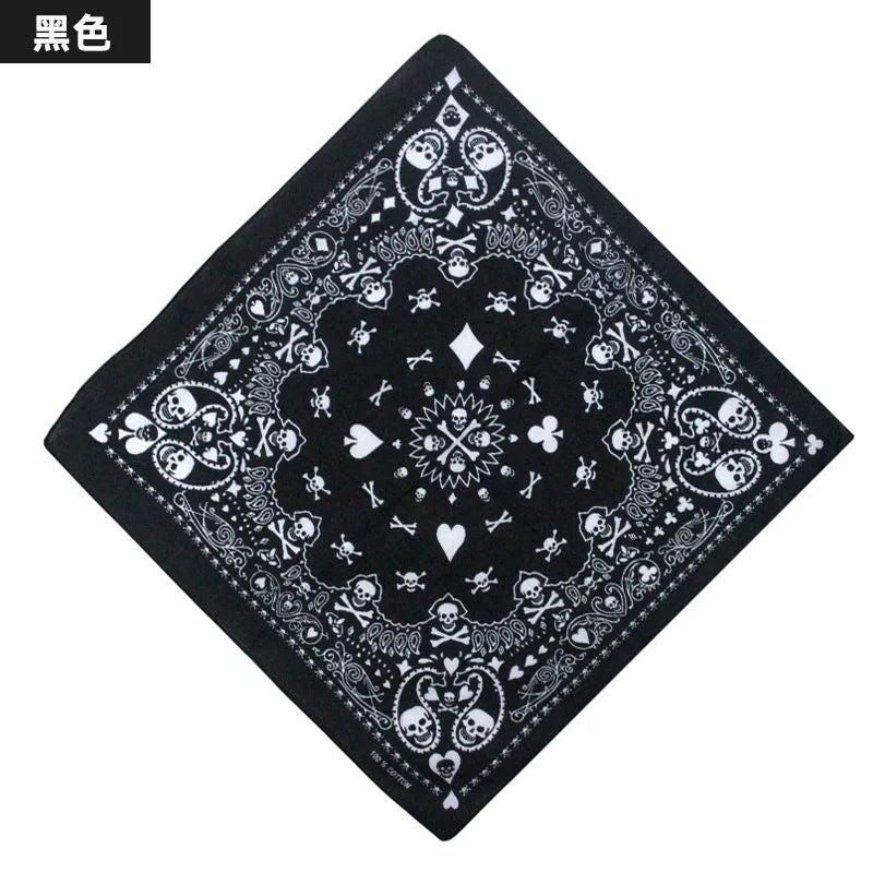 Skull Print Bandana - Street Dreams USA