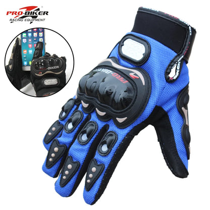 PRO Biker Full Finger Motorcycle Waterproof Gloves - Bike Gears Online