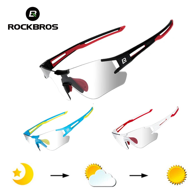 ROCKBROS Photochromic Sunglasses/Eye Protection - Street Dreams USA