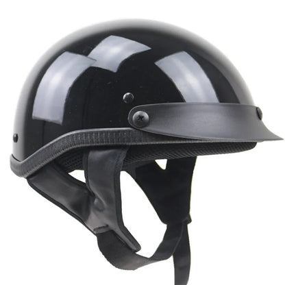 Chopper Style Motorcycle Half Face Helmet - Bike safety Gears Online