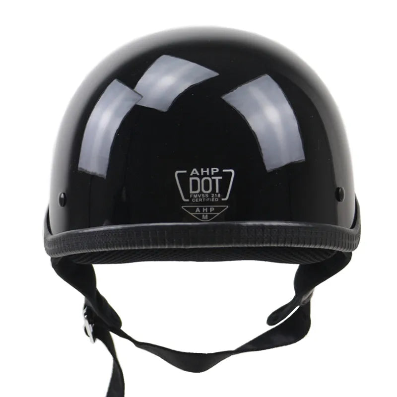 Chopper Style Motorcycle Half Face Helmet - Bike safety Gears Online