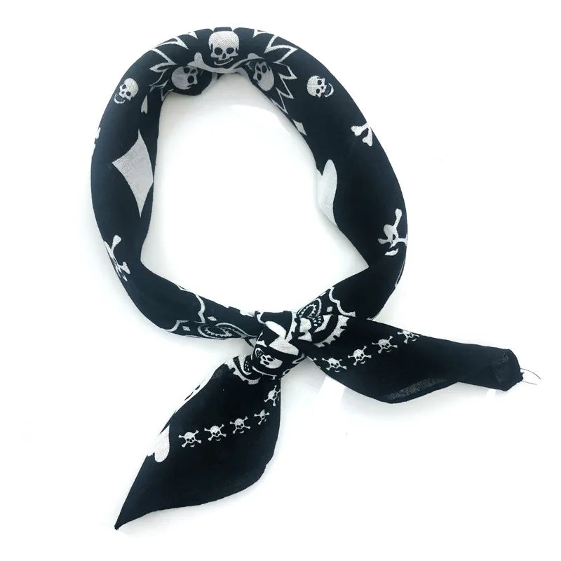 Skull Print Bandana - Street Dreams USA