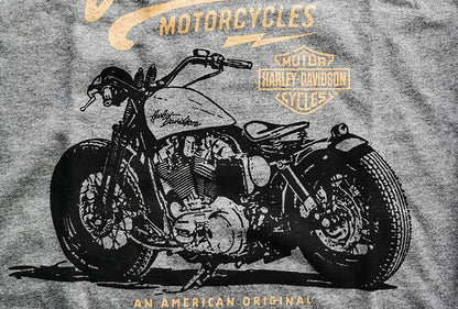 Vintage Harley Motorcycle T-Shirt - Street Dreams USA