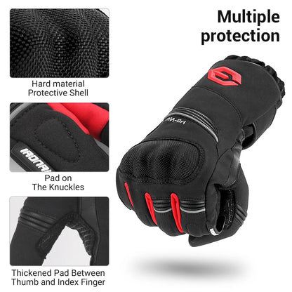 Windproof Motorcycle Gloves for Men - Street Dreams USA