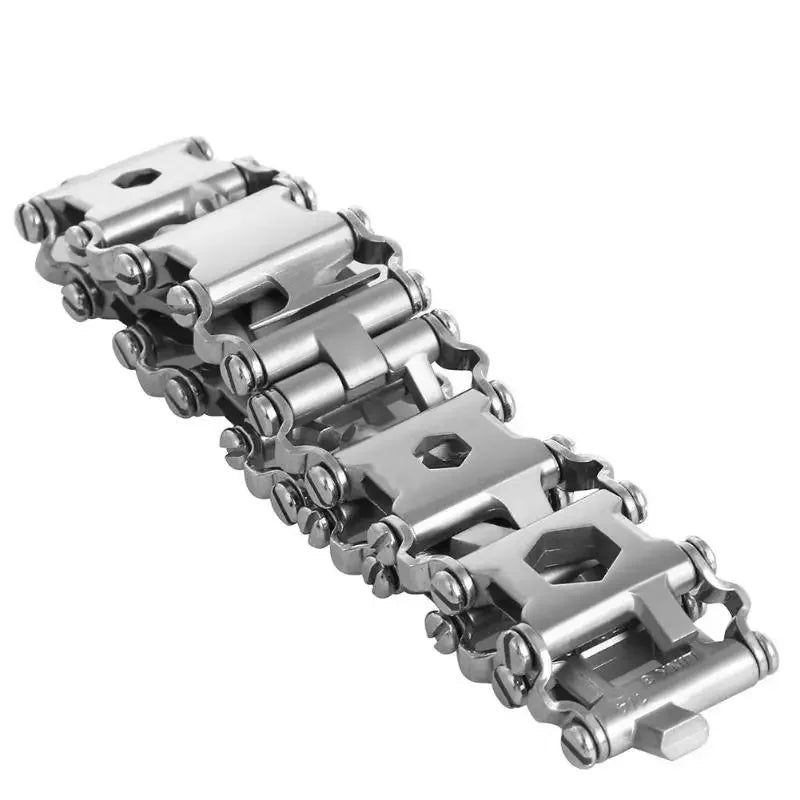 Stainless Steel Multifunction Tool Bracelet - Street Dreams USA