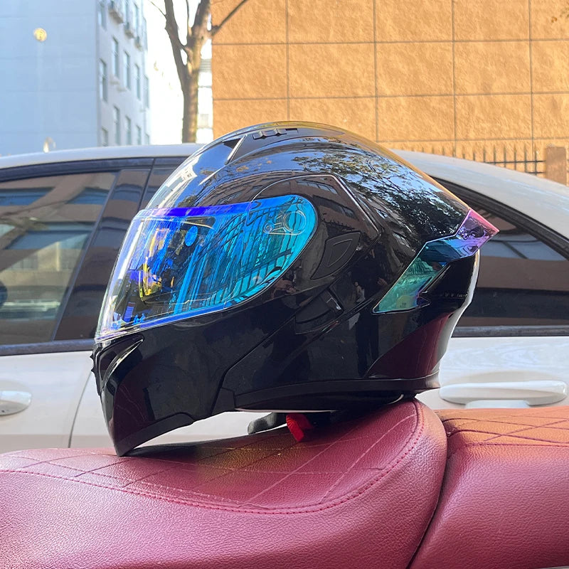 Modular Flip-up Full Face Helmet - Unisex Motorcycle Helmet Online