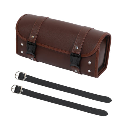 Faux Leather Motorcycle Handlebar Tool Bag - Bike Storage Bag Online