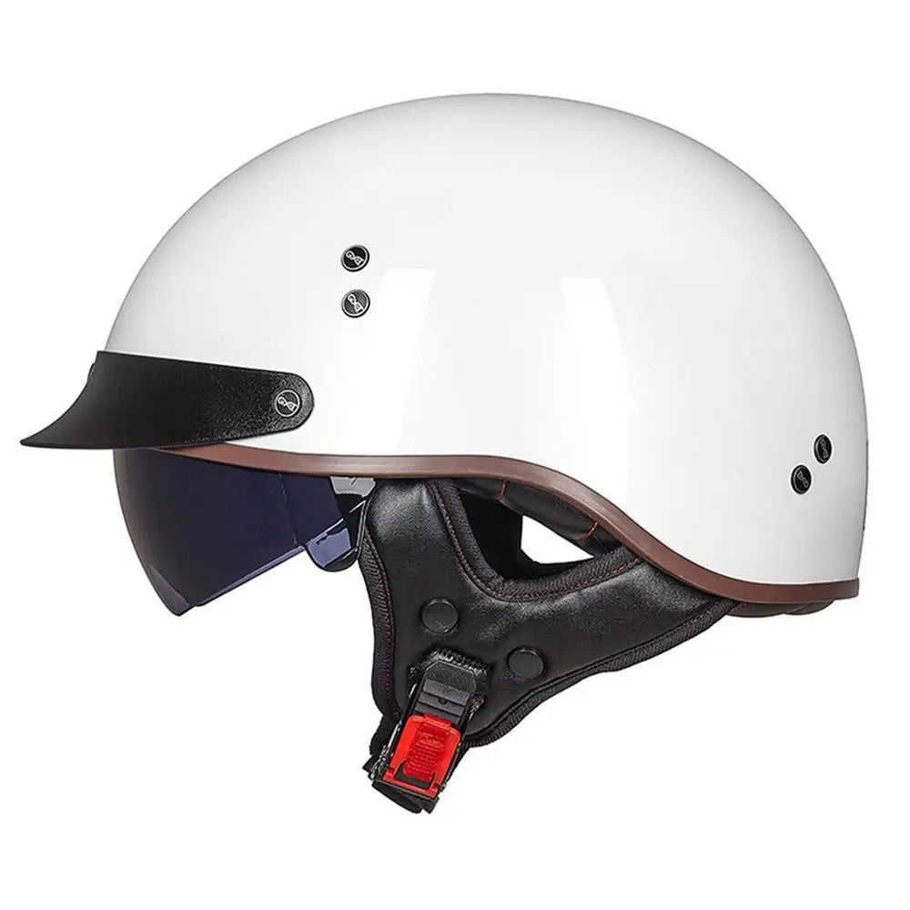 Classic Half Face Motorcycle Helmet - Bike Safety Gears Online