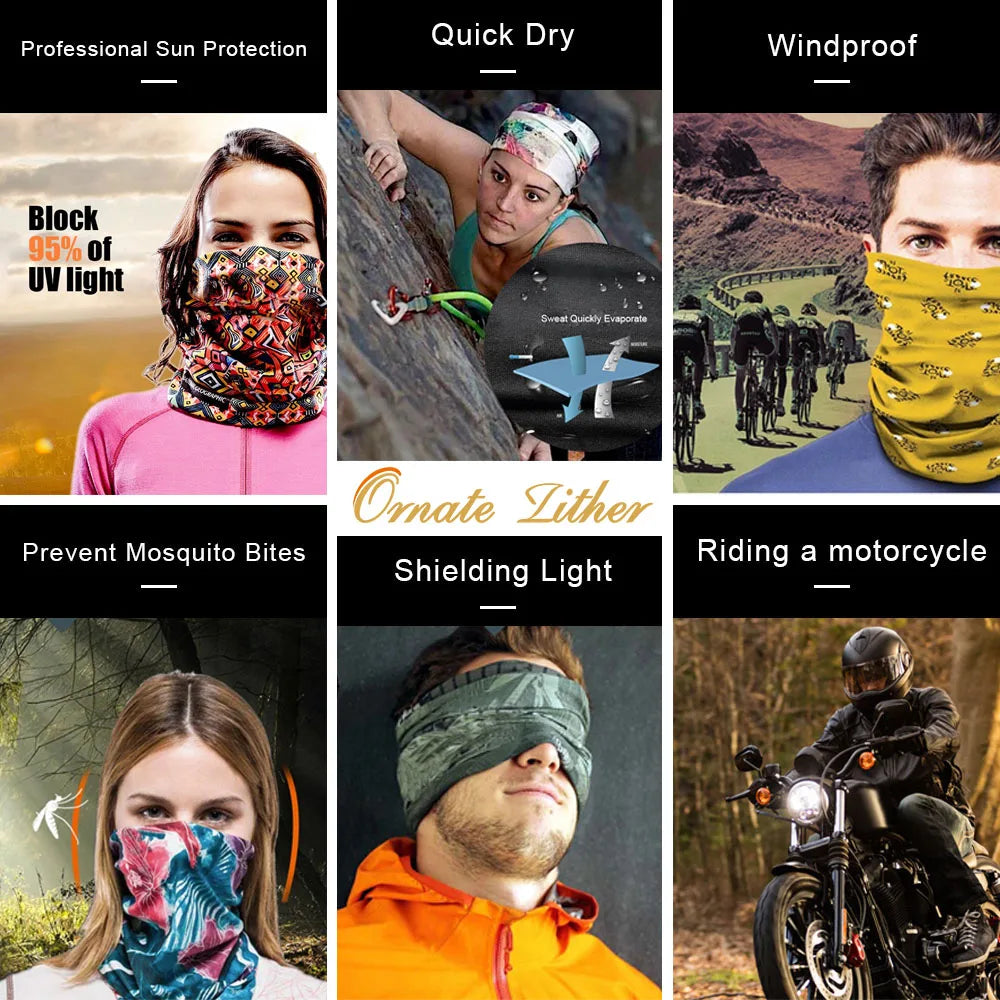 Breathable Neck Gaiter - Multifunctional  Face Mask Online