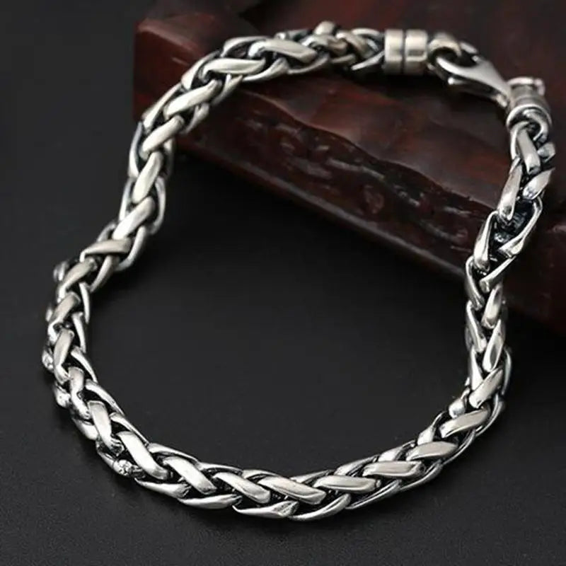 Stainless Steel Silver Chain Bracelet - Street Dreams USA