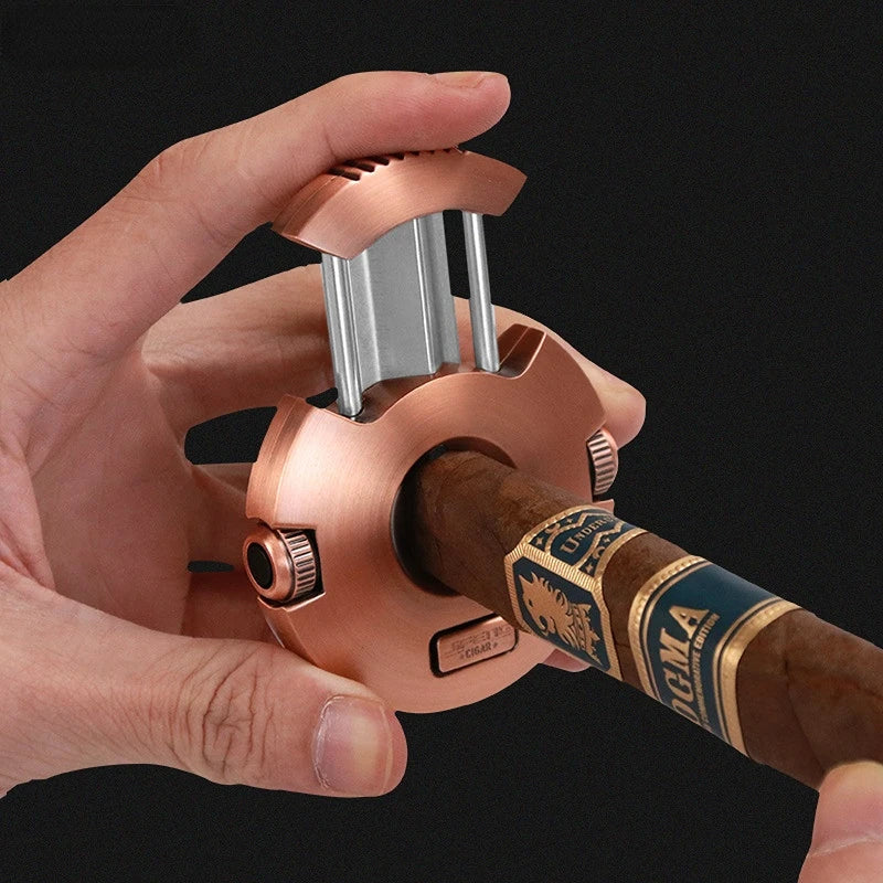 Round V-Cut Cigar Cutter - Street Dreams USA