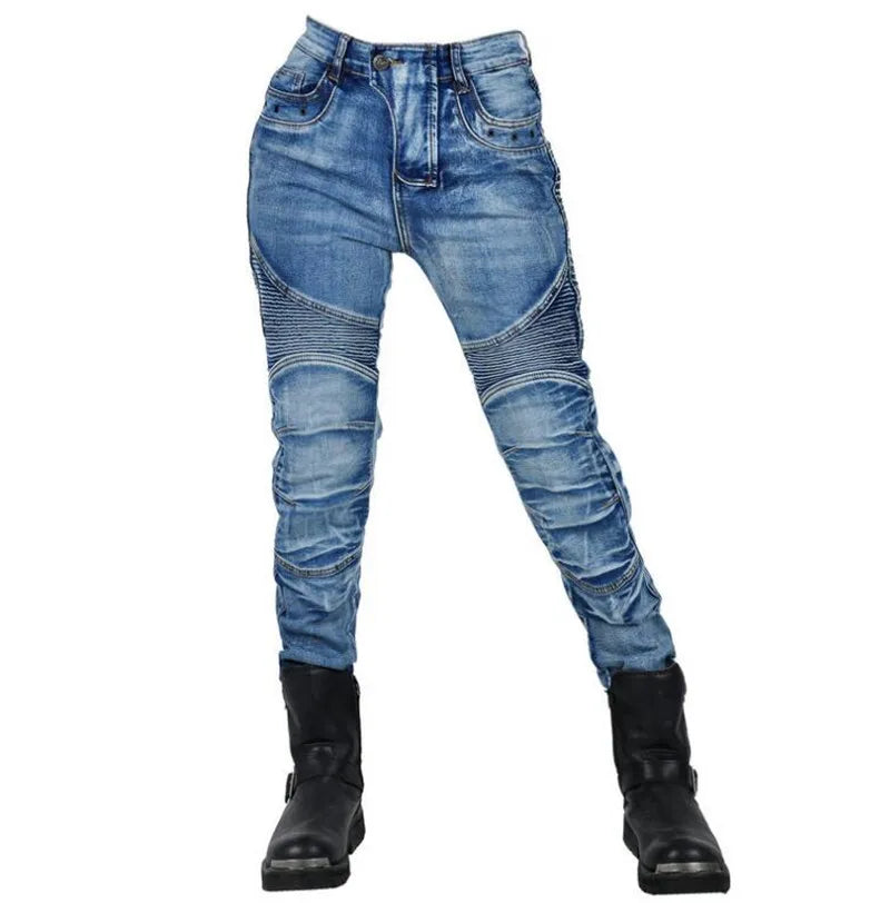 Women's Protective Motorcycle Jeans - Street Dreams USA