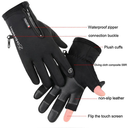 Unisex Motorcycle Gloves with Finger Access - Street Dreams USA