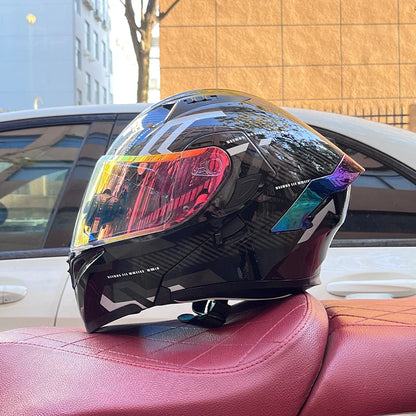 Modular Flip-up Full Face Helmet - Unisex Motorcycle Helmet Online