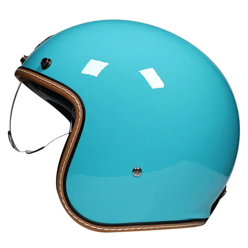 3/4 Face Motorcycle Helmet DOT Approved - Bike Safety Accessories 2024