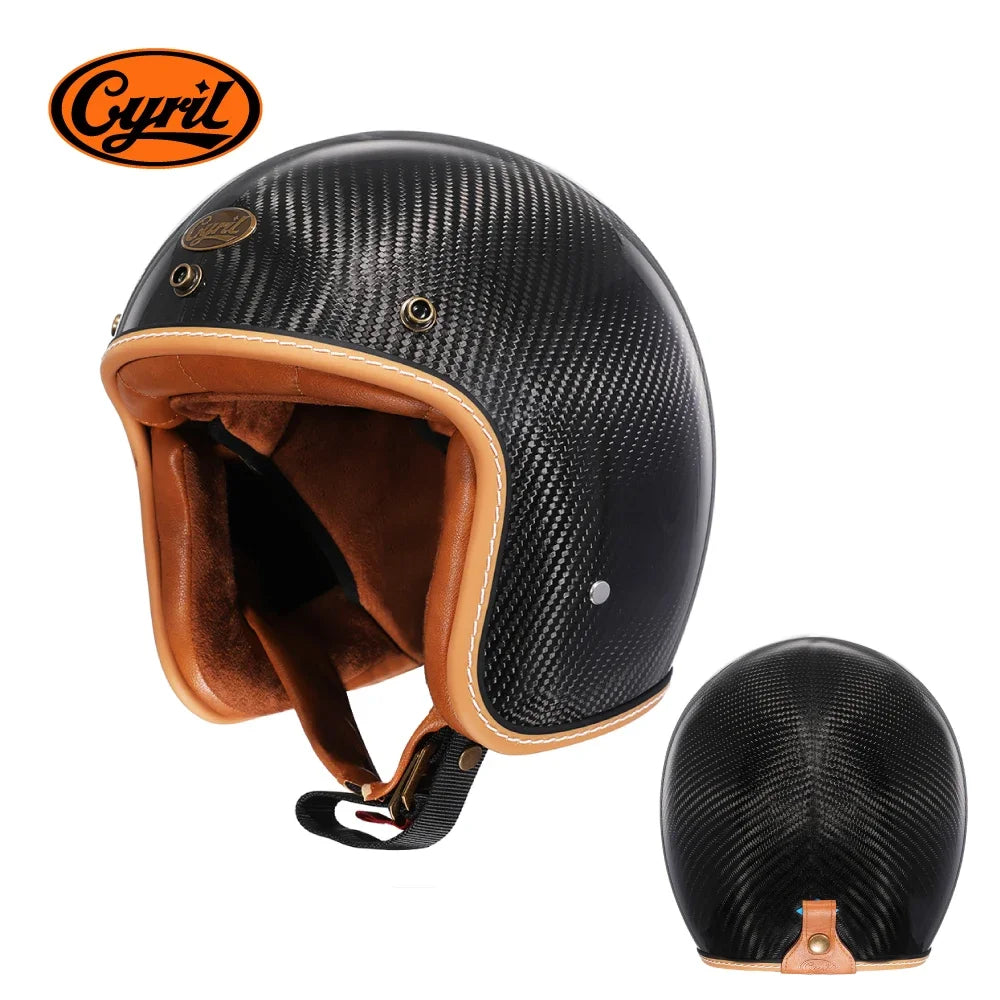 Cyril Open Face Motorcycle Helmet DOT Approved - Street Dreams USA