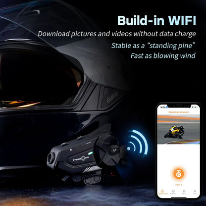 Freedconn Bluetooth Motorcycle Intercom Helmet Headset Online