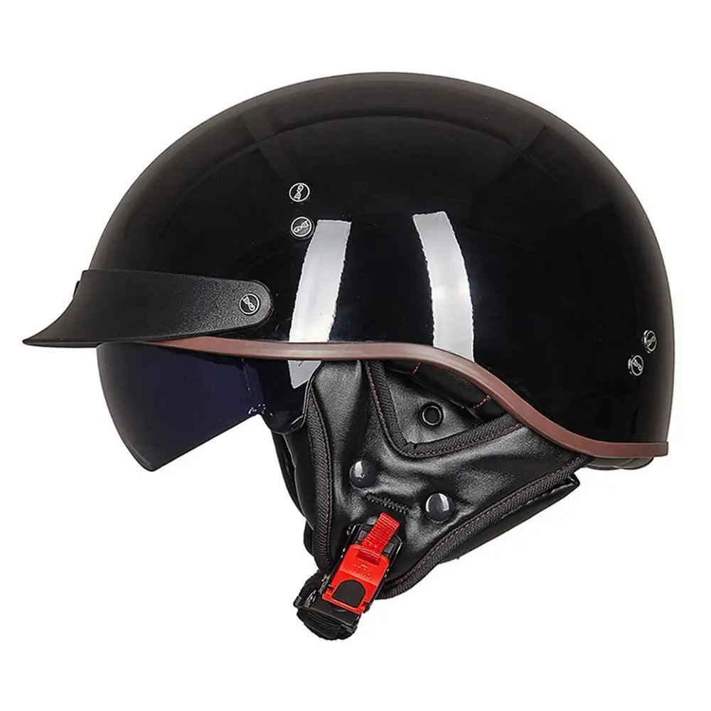 Classic Half Face Motorcycle Helmet - Bike Safety Gears Online