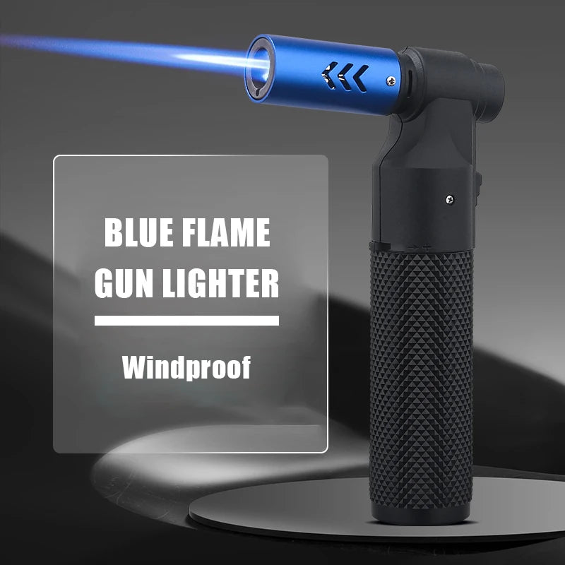 Windproof Blue Flame Cigar Torch Lighter - Street Dreams USA