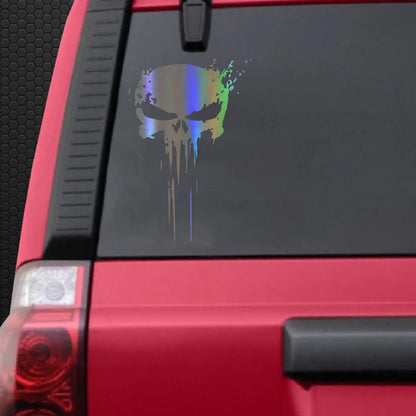 Car Punisher Skull Decal Sticker - Car Decoration Stickers 2024