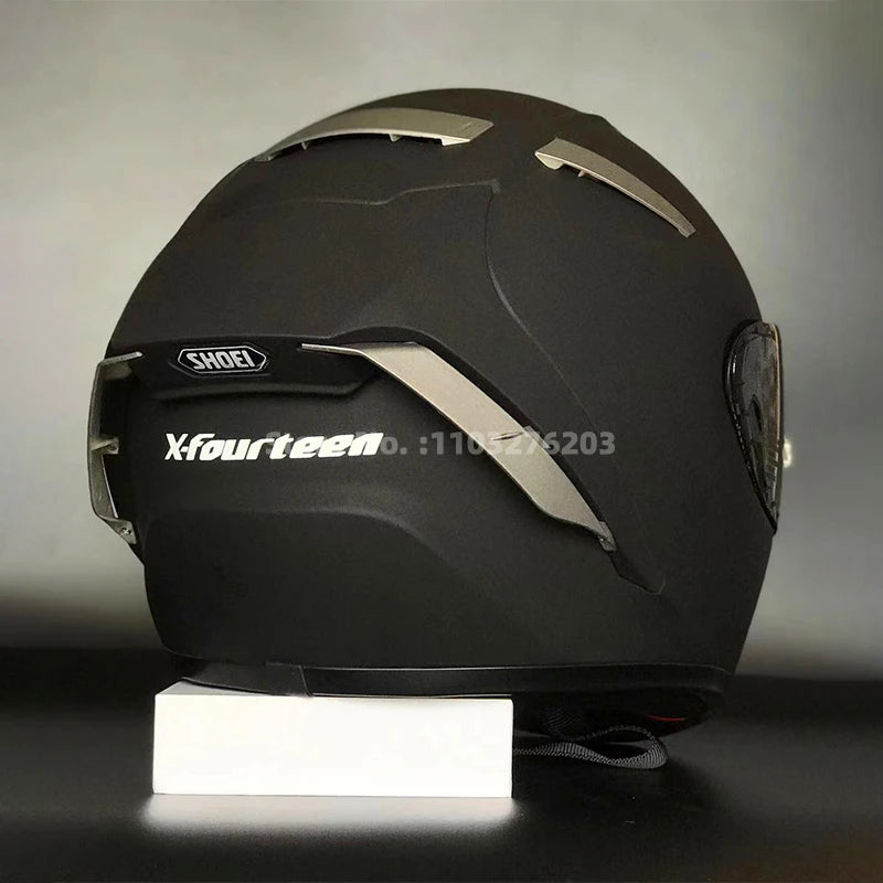 SHOEI X14 Matte Black Full Face Helmet DOT Approved - Street Dreams USA