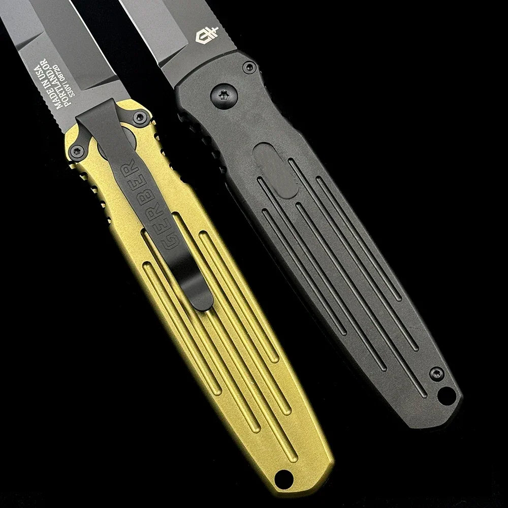 GERBER Covert Auto Folding EDC Knife - Outdoor Camping Tools Online