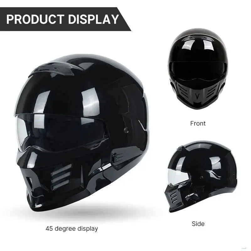 Scorpion Full Face Modular Motorcycle Helmet with Built-in Lens DOT Approved - Street Dreams USA