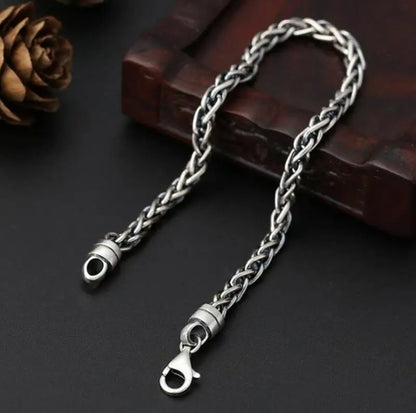 Stainless Steel Silver Chain Bracelet - Street Dreams USA