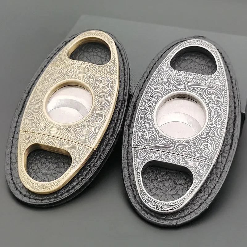 Copper or Stainless Steel Double-blade Cigar Cutter Online