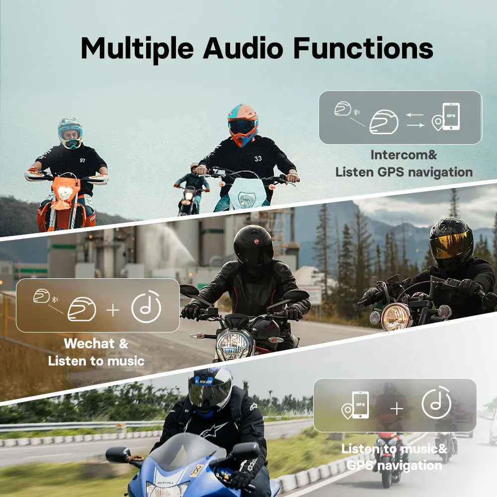 Freedconn Bluetooth Motorcycle Intercom Helmet Headset Online