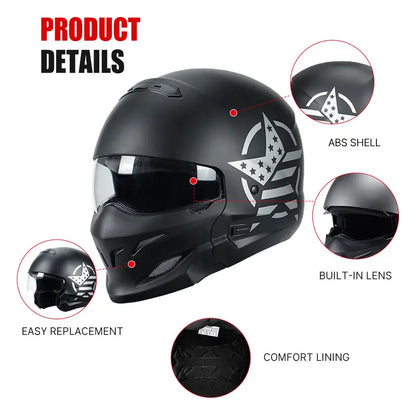 KAESE Motorcycle Helmet DOT Approved - Street Dreams USA