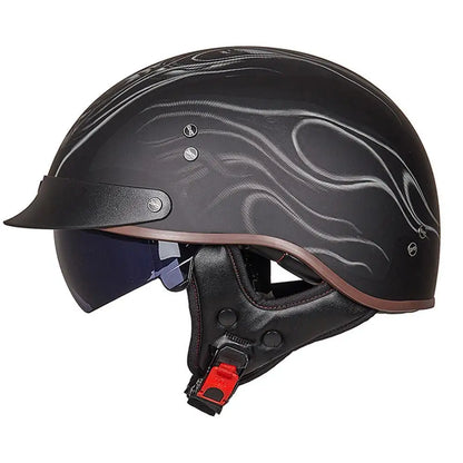 Classic Half Face Motorcycle Helmet - Bike Safety Gears Online