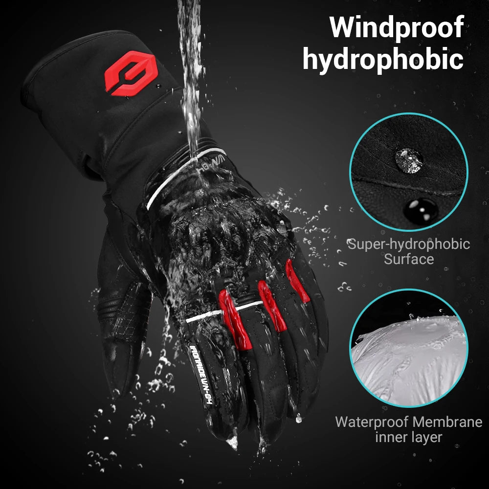 Windproof Motorcycle Gloves for Men - Street Dreams USA