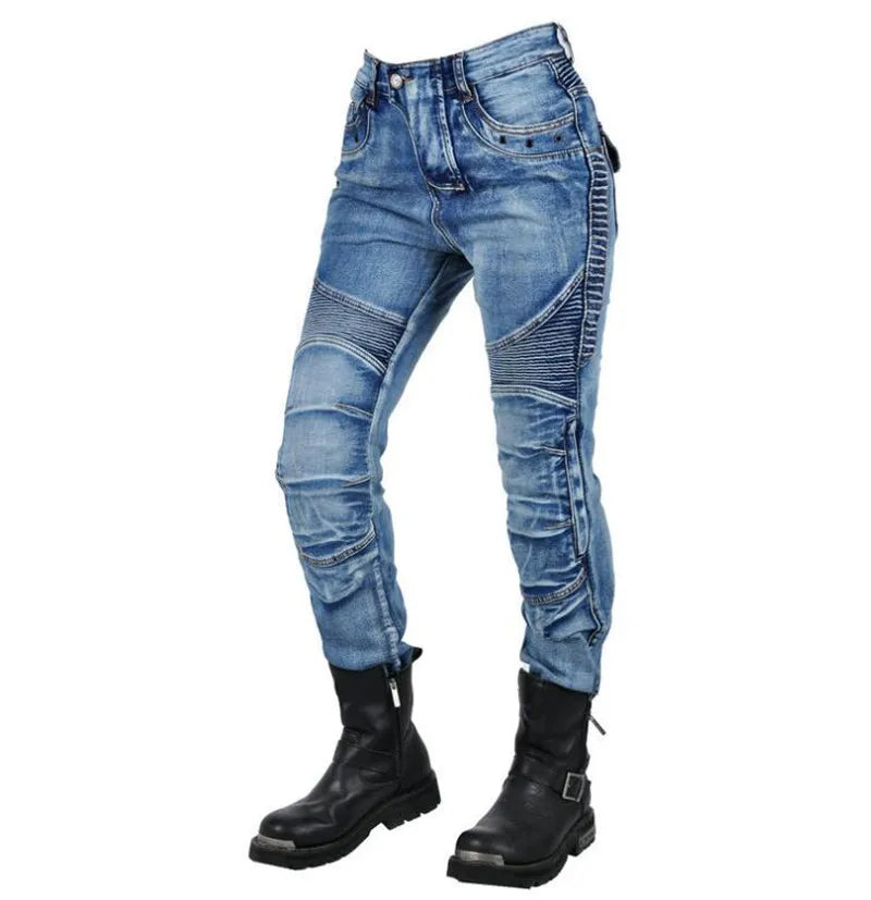 Women's Protective Motorcycle Jeans - Street Dreams USA