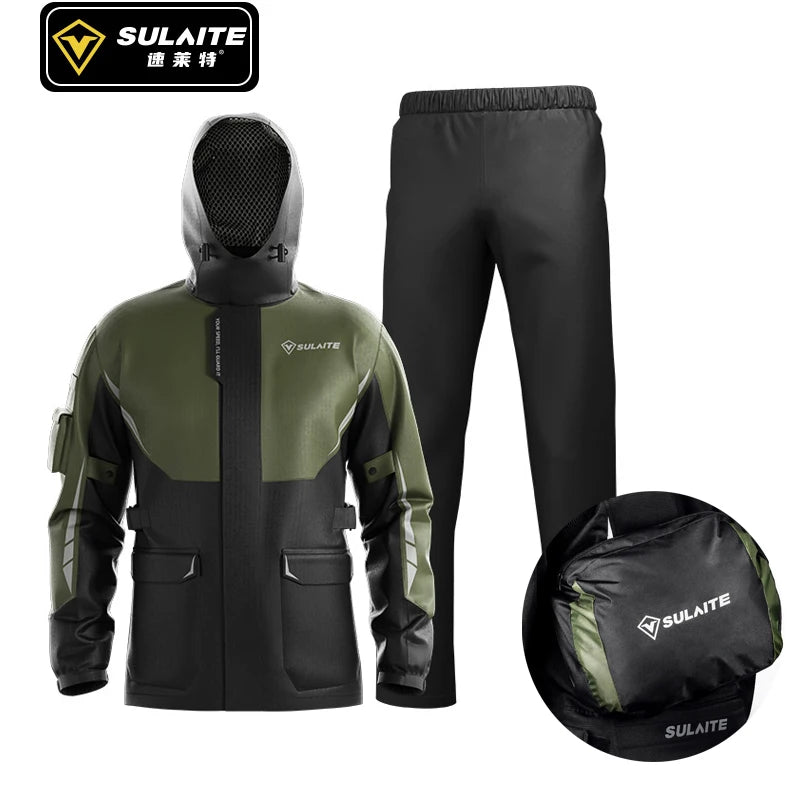 SULAITE Unisex Motorcycle Rain Gear - Street Dreams USA