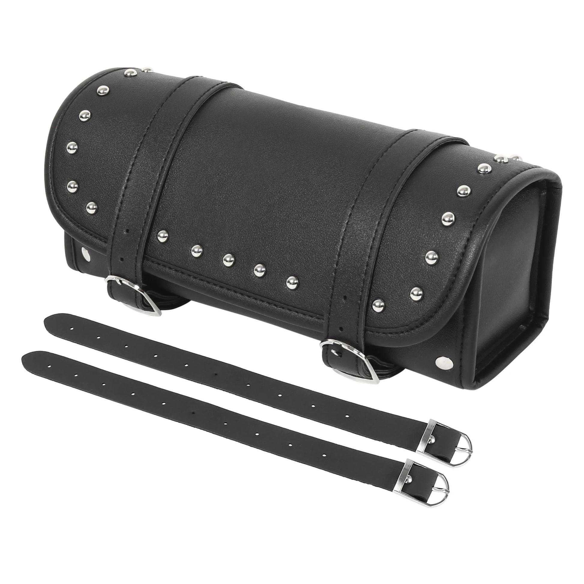 Faux Leather Motorcycle Handlebar Tool Bag - Bike Storage Bag Online