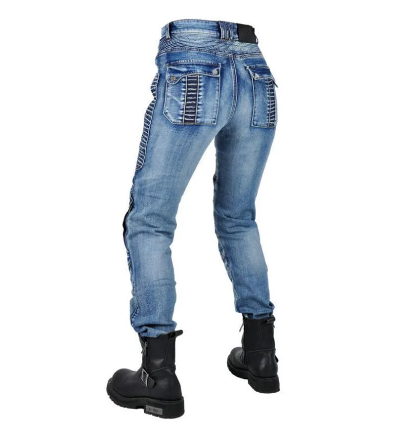 Women's Protective Motorcycle Jeans - Street Dreams USA