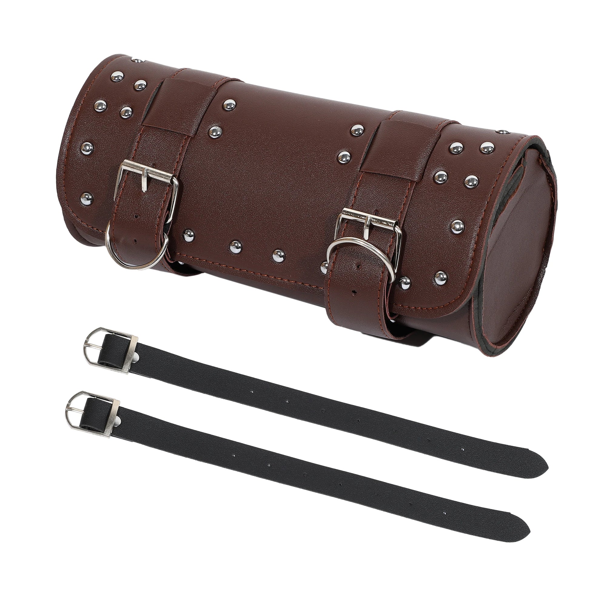 Faux Leather Motorcycle Handlebar Tool Bag - Bike Storage Bag Online