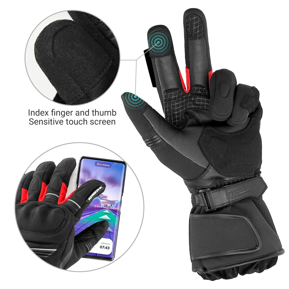 Windproof Motorcycle Gloves for Men - Street Dreams USA