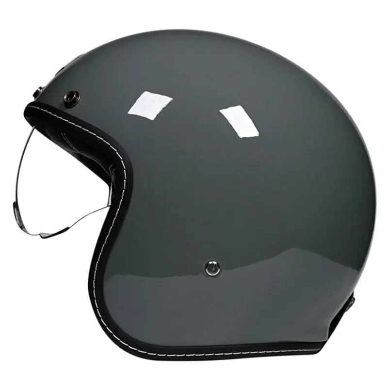 3/4 Face Motorcycle Helmet DOT Approved - Bike Safety Accessories 2024