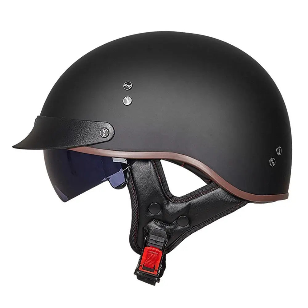 Classic Half Face Motorcycle Helmet - Bike Safety Gears Online