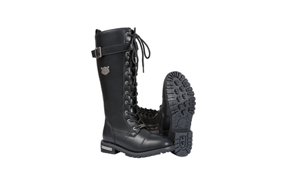 Women's Milwaukee Riders Mid-Calf Biker Boots